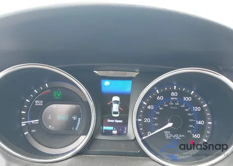 2013 Hyundai Sonata Hybrid Limited из США, поврежденный, VIN KMHEC4A45DA100533